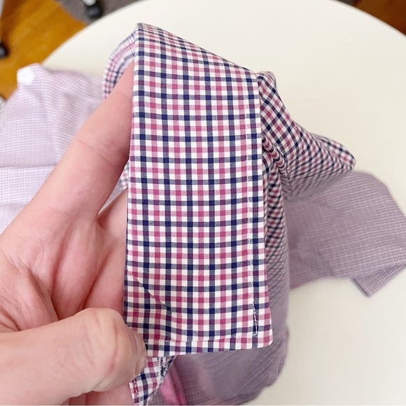 Thomas Mason for J. Crew Men’s Ludlow Button Down Shirt Size Medium - Picture 7 of 9